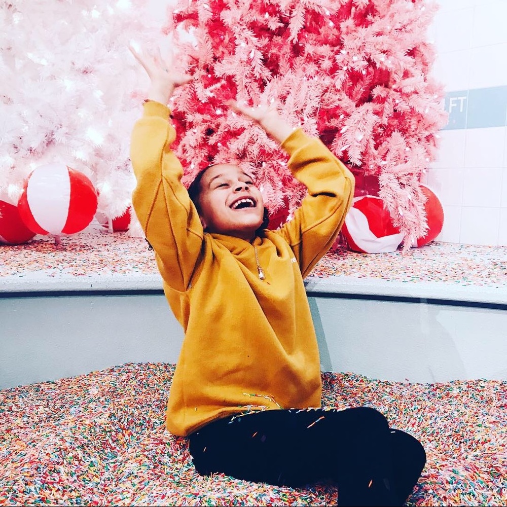 Zara kids mustard  hoodie 11/12